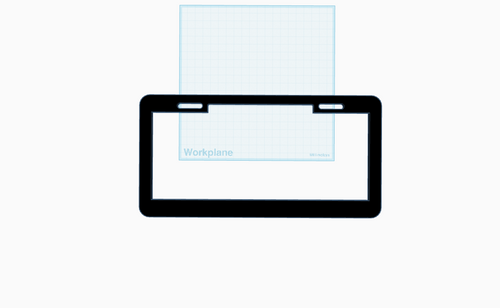 Custom License Plate Frame