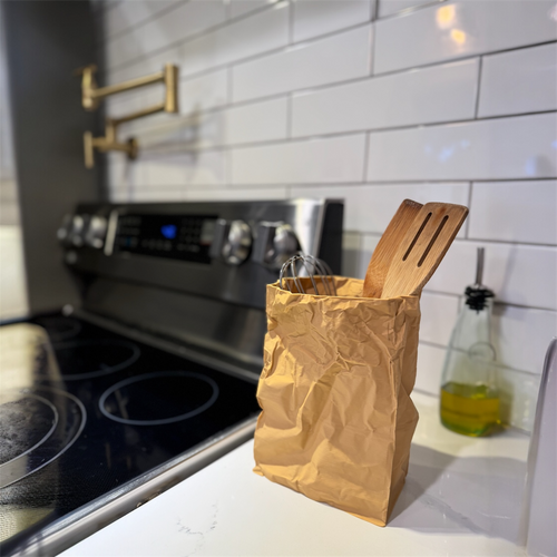 Paper Bag Home Decor Container - 3 Sizes
